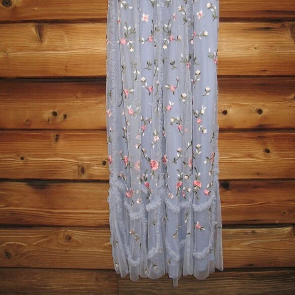 MAC DUGGAL  Long Sleeve Embellished Cut Out A-Line Gown - Picture 9 of 13